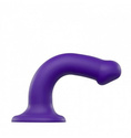 Silicone Bendable Dildo Double Density Black XL