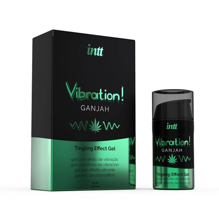 Żel stymulujący Intt Vibration Ganjah z efektem ciepła 15 ml