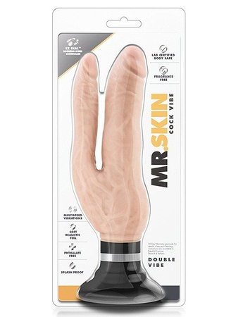 Dildo realistyczne podwójne Mr.Skin Cock Vibe