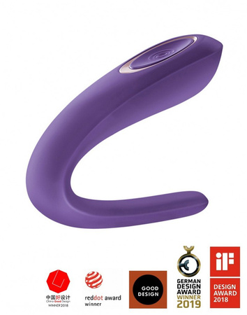 Wibrator dla par Satisfyer Partner Single Engine - silikon medyczny, akumulator