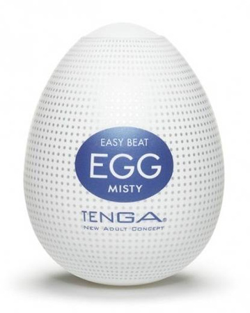 Masturbator w kształcie jajeczka z lubrykantem Tenga Hard Boiled Egg Misty