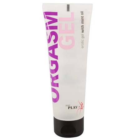 Żel do stymulacja łechtaczki z olejkiem miętowym Just Play Orgasm Gel 80 ml