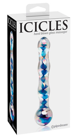 Szklane dildo Icicles No 8 