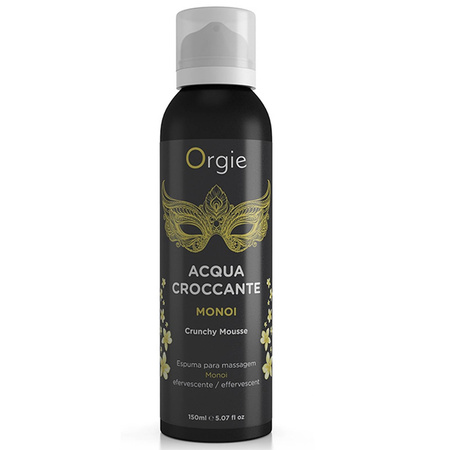 Pianka do masażu Orgie Acqua Croccante Crunchy Mousse Monoi 150 ml