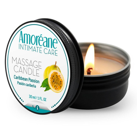 Świeca do masażu Amoreane Massage Candle Caribbean Passion 30ml