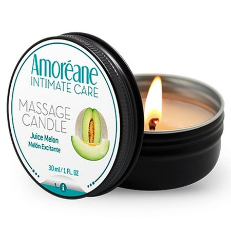 Świeca do masażu Amoreane Massage Candle Juicy Melon (30ml)