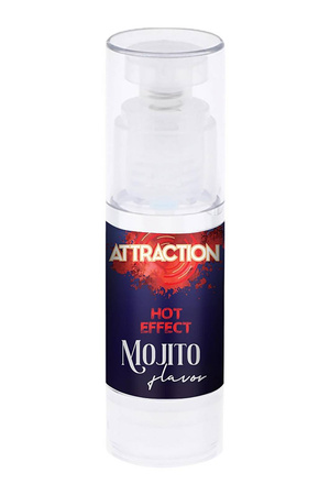 Lubrykant na bazie wody Attraction Mojito z efektem rozgrzewającym 50 ml