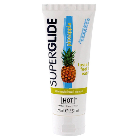 Lubrykant na bazie wody Hot Superglide Pineapple 75ml 