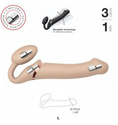 Dildo typu strap-on Strap-on-me 3 motors