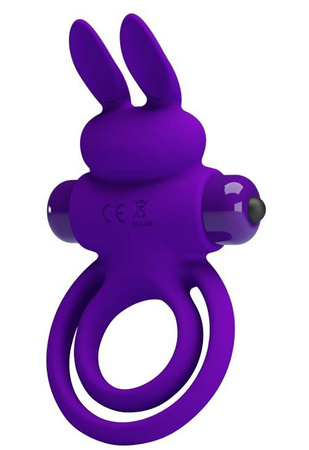 Pierścień erekcyjny z wibracjami Pretty Love Vibrant Penis Ring III