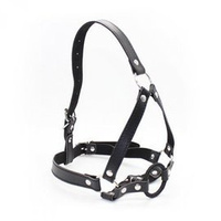 Knebel Toyz4Lovers Head Harness+Ring Gag