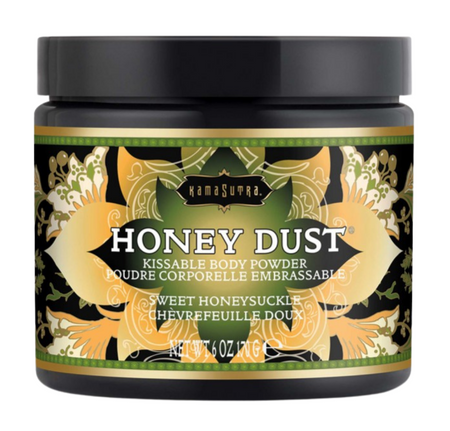 Jadalny puder do ciała KamaSutra Honey Dust Sweet Honeysuckle 170 g wiciokrzew