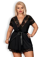 Szlafrok Obsessive 810 PLUS SIZE