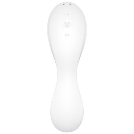 Powietrzny masażer łechtaczki z wibratorem do punktu G i funkcją sterowania aplikacją Satisfyer Curvy Trinity 5+