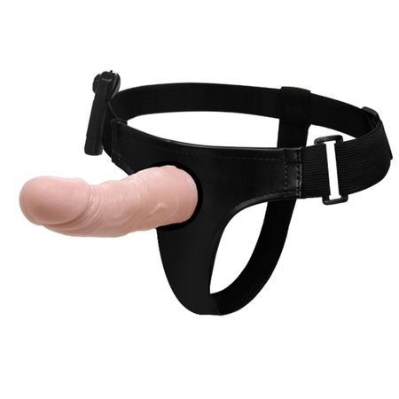 Dildo na pasku typu strap-on z wibracjami Baile Ultra Passionate Harness