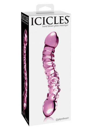 Szklane dildo Icicles No 55