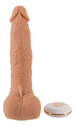 Realistyczne dildo z wibracją You2Toys Natural Thrusting Vibe sterowany za pomocą pilota bezprzewodowego