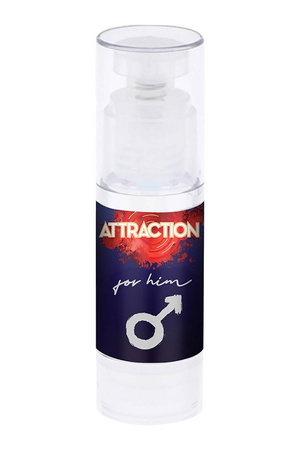 Lubrykant na bazie wody z feromonami Attraction dla Niego 50 ml