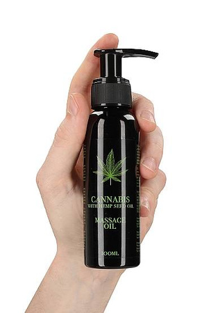 Olejek do masażu Cannabis Massage With Hemp Seed Oil 100 ml