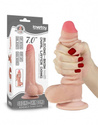 Elastyczne dildo z przesuwną skórą i przyssawką Lovetoy Sliding Skin Dong 7''