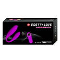 Wibrator dla par Pretty Love Indulgence Plus sterowany pilotem