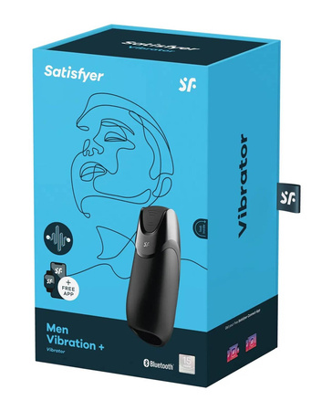 Masturbator dla mężczyzn Satisyer Men Vibration+ Connect App 