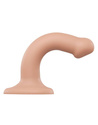 Silicone Bendable Dildo Double Density Black XL