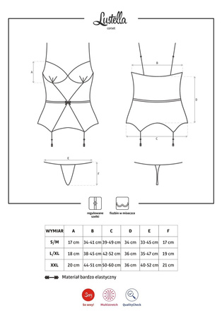 Gorset Obsessive Lustella