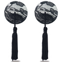 Nasutniki Lovetoy Black Lace Round Tassel 