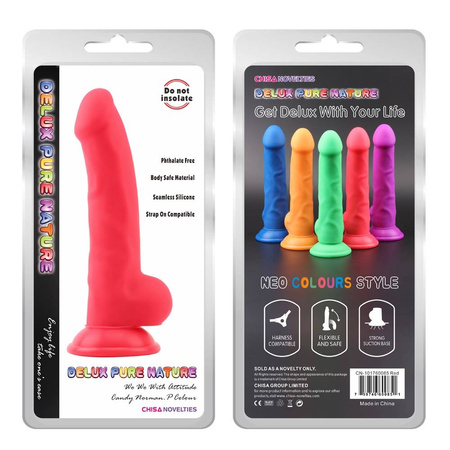 Dildo z przyssawką Deluxe Pure Nature Norman