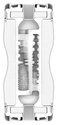 Podwójny masturbator Premium Tenga Dual Sensation C