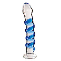 Szklane dildo Icicles No 5