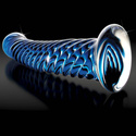 Dildo szklane Pipedream Icicles No 29 Blue