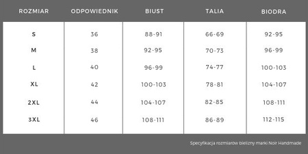 Gorsetowa sukienka Noir Handmade F069
