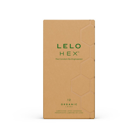 Prezerwatywy organiczne LELO HEX Organic Condoms 12 pack
