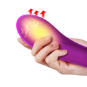 Masażer punktu G z funkcją podgrzewania i sterowania głosem Fox Silicone Panty Vibrator 