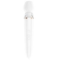 Stymulator typu wand Satisfyer Double Wand-er z wymienną końcówką