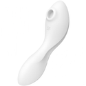 Powietrzny masażer łechtaczki z wibratorem do punktu G i funkcją sterowania aplikacją Satisfyer Curvy Trinity 5+