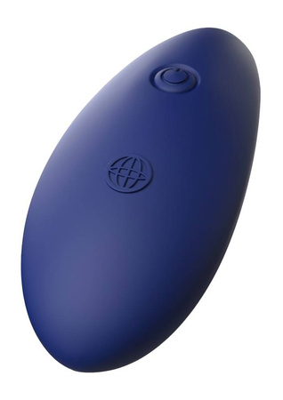 Szklany korek analny z przyssawką oraz wibracjami Icicles No 85