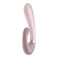 Wibrator do stymulacji łechtaczki i punktu G z funkcją grzania Satisfyer Heat Wave