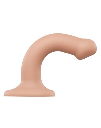 Silicone Bendable Dildo Double Density Black XL