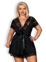 Szlafrok Obsessive 810 PLUS SIZE