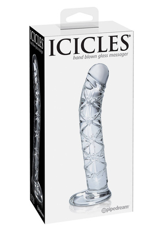 Szklane dildo Icicles No 60