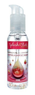 Żel intymny jadalny truskawkowy 100 ml