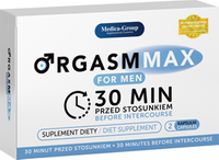 Tabletki wzmacniające orgazm i erekcję Orgasm Max for Men