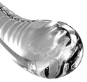 Dildo szklane z przyssawką Pipedream Icicles No. 88