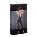 Bodystocking z kwiecistym dekoltem Noir Handmade F167