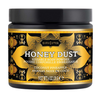 Jadalny puder do ciała KamaSutra Honey Dust Coconut Pineapple 170 g kokosowo-ananasowy