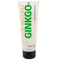 Żel do masażu erotycznego z ekstraktami z żeń-szenia i miłorzębu Just Play Ginseng Ginkgo 80 ml