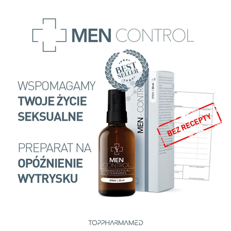 Spray opóźniający wytrysk Toppharmamed Men Control 50 ml